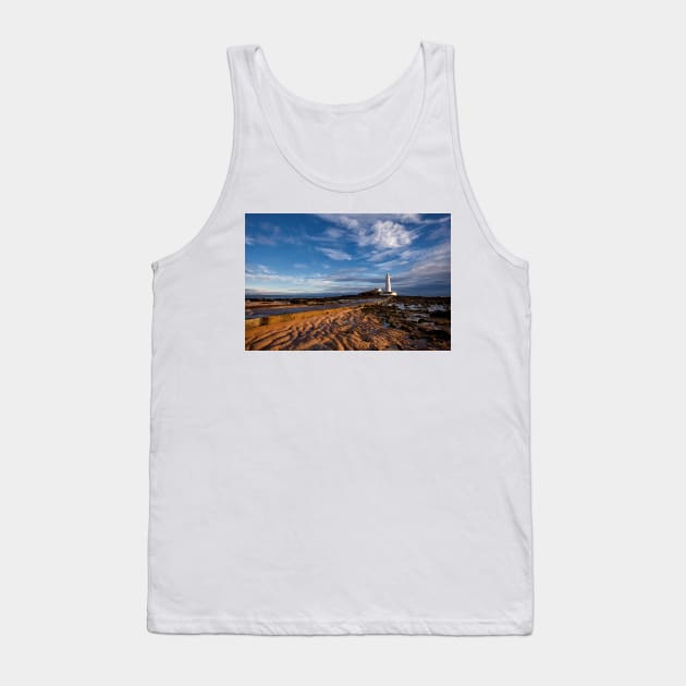 October sunshine at St Mary's Island Tank Top by Violaman